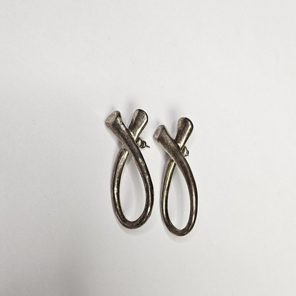 UNOde50 Silver Hoop Earrings